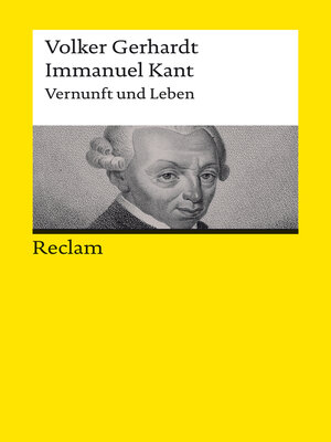 cover image of Immanuel Kant. Vernunft und Leben